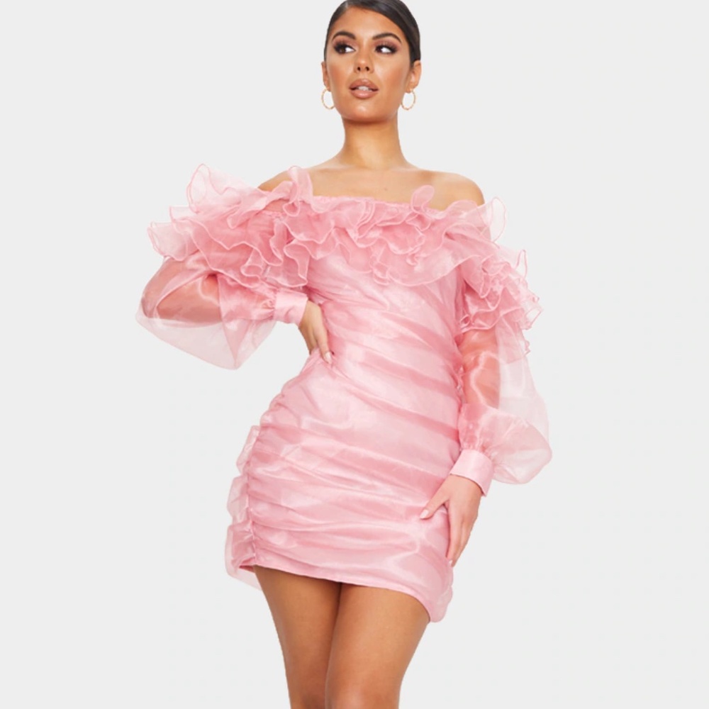 PrettyLlittleThings Pink Dress